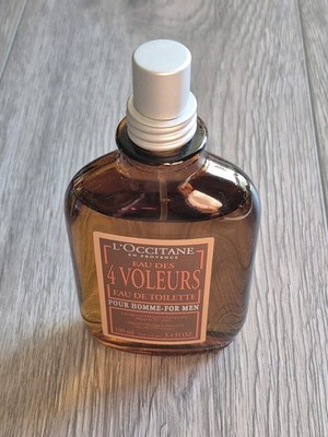 L'OCCITANE 4 VOLEURS eau de toilette pour homme Men's 3.4 oz spray