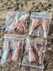 4 Cotswold Collectibles Hands Parts Replacement for 1:6 12" Figure