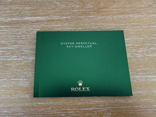 Rolex Sky-Dweller Manual Booklet 326934 326933 326938 326935 668.26 USA 8.2017