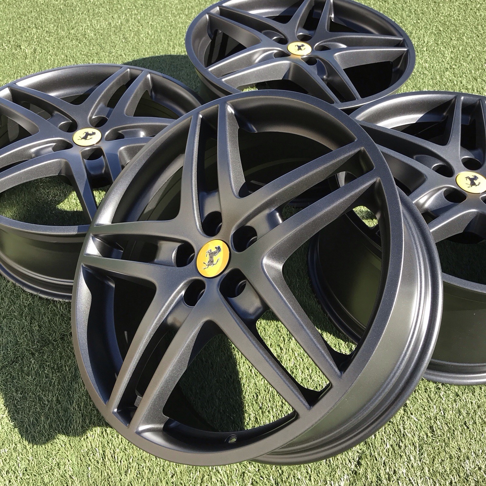 19 FERRARI F430 RIMS OEM STOCK SET BBS GENUINE 194265 GERMANY