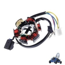 Ignition Stator Magneto Coil 50CC 80CC 5 wire AC 6 Pole motorcross-motorcycles