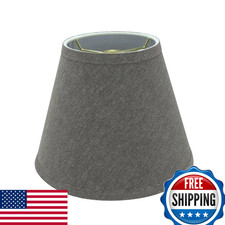 Aspen Creative 32425A Grey Empire Spider Lamp Shade 5x9x7"