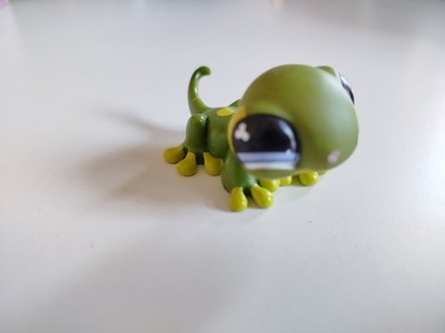 littlest pet shop #847 Gecko LPS Grün 