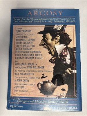Argosy Quarterly 3 Spring 2005 Slipcase 2 books Dragons Of Manhattan Book 1 NEW