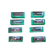 COLLECTION OF 8 HESS MINIATURE COLLECTIBLE VEHICLES NEW IN BOXES ALL 1998 - 2006