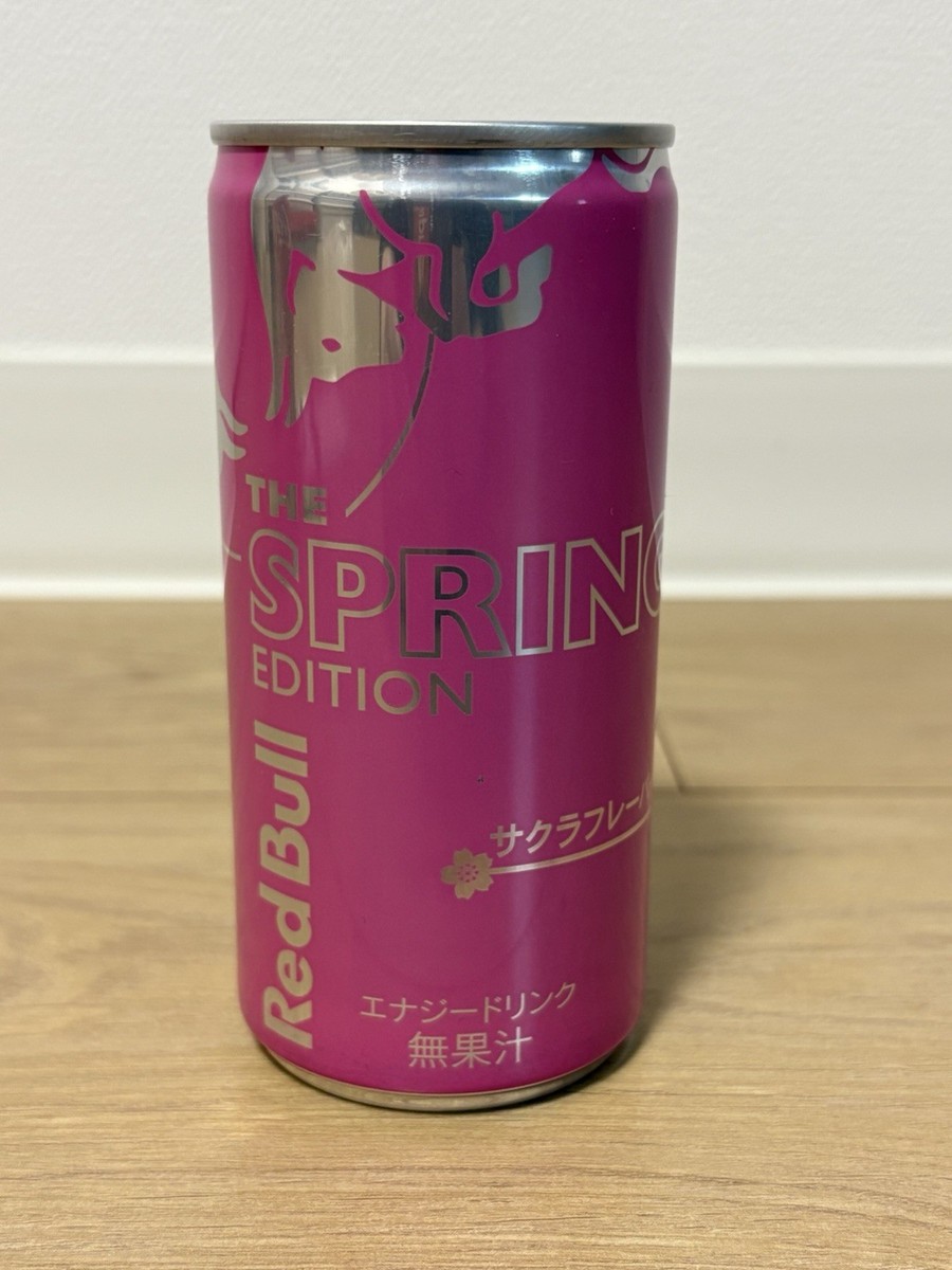 Red Bull Spring edition japan 2016 full can 185ml last one in