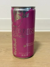 Red Bull Spring edition japan 2016 full can 185ml last one in stock