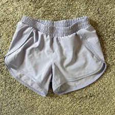 All In Motion Girl's Workout Shorts Purple Size Small 6/7