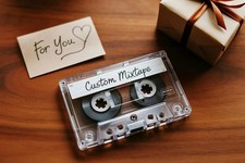 Custom Mixtape Cassette - Personalized Playlist Gift - Retro Tape