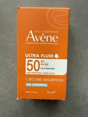 Avène Ultra Fluid Oil Control SPF 50 - Hoher Sonnenschutz für empfindliche Haut