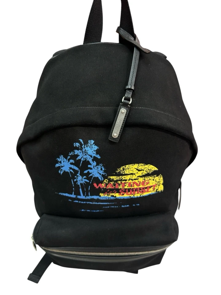 Bolso Mochila Saint Laurent Waiting For Sunset City Foto 2 de 4