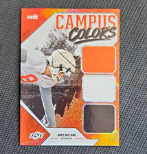 Onit James Williams Oklahoma State Cowboys Campus Colors Patch CC-6