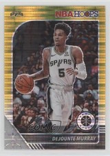 2019 NBA Hoops Premium Stock Box Set Gold Pulsar Prizm Dejounte Murray #174 06on