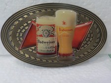 2010 Limited Edition Budweiser Beer Glass Belt Buckle Fits up to 1.5" Belt