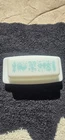 Pyrex Turquoise Butterprint Amish Family Butter Dish Nice Shape