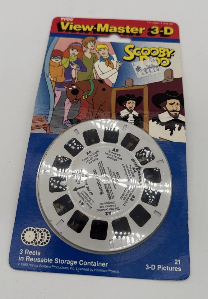 Vintage View Master 3-D The Scooby Doo 3-D Pictures Tyco NOS - Image 2 of 4