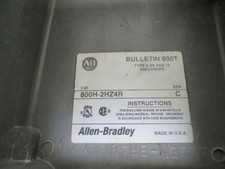 ALLEN BRADLEY 800H-2HZ4R SER. C ENCLOSURE BODY ONLY  UNMP