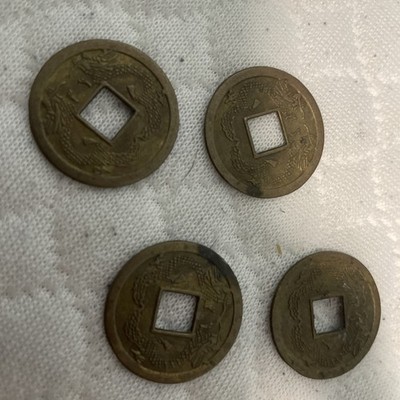 1624-1644 China Ming Dynasty Chong Zhen Tong bao 崇 寶 通 禎 Ju  局 Nanking Mint Coin
