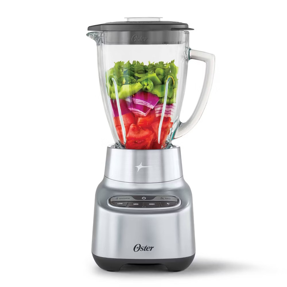 Oster 6 cups Jar Blender Food Processor 2-in-1 One Touch Gla