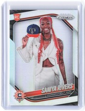 2025 Panini WNBA Prizm Saniya Rivers #150 Silver Connecticut Sun