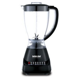 Better Chef 10-Speed 400W Plastic Jar Blender with BPA-free Shatter-Proof Jar