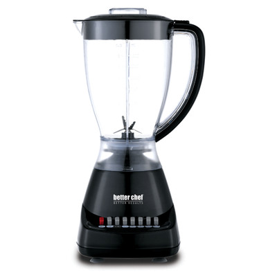 Better Chef 10-Speed 400W Plastic Jar Blender with BPA-free Shatter-Proof Jar
