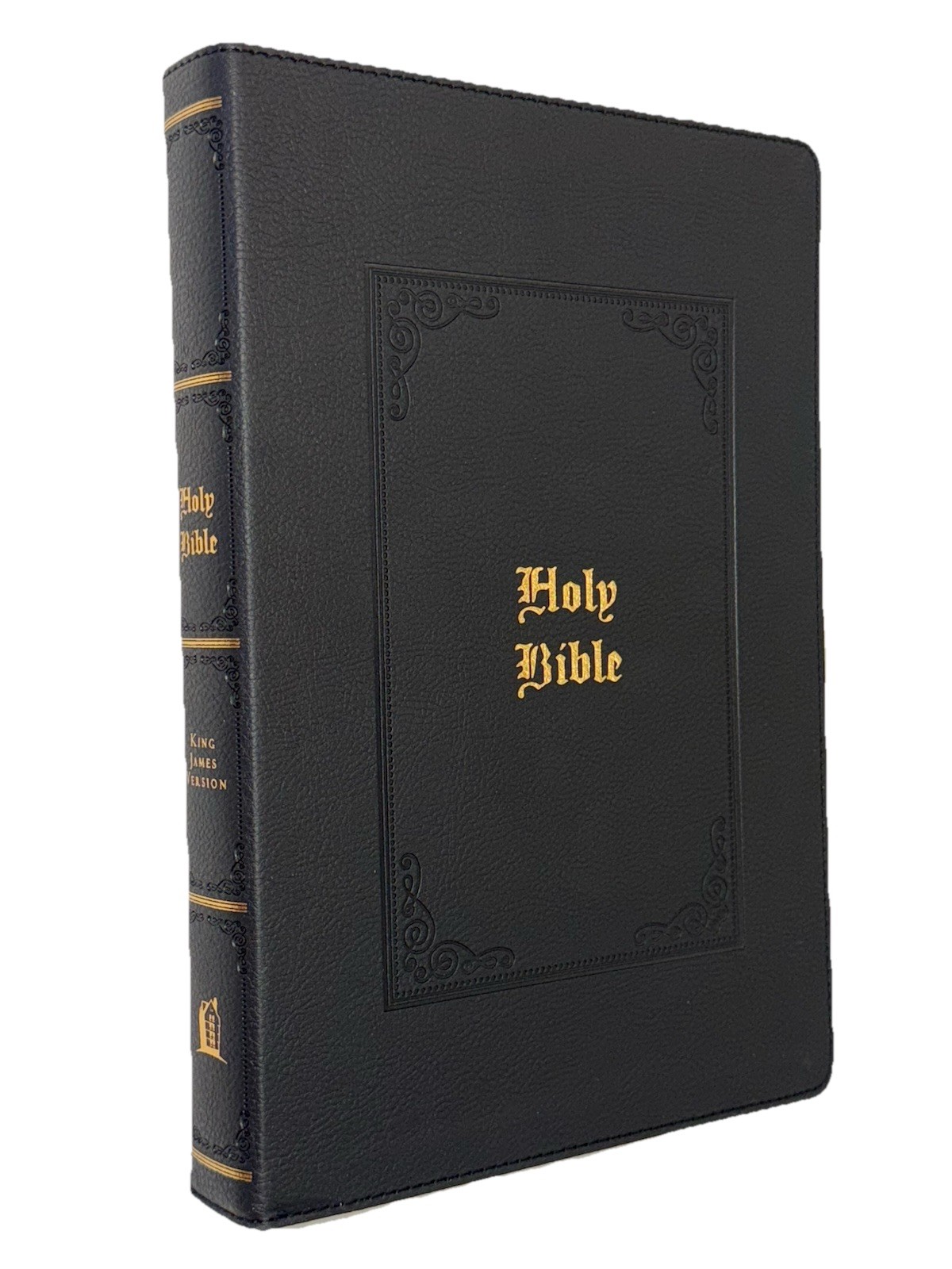 KJV  Large Print Black Leathersoft Reference Bible Center Column Red Letter