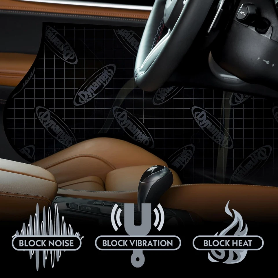 Dynamat Xtreme звукоизоляционный комплект автомобильных динамиков 10415 — предварительно нарезанный шум - Изображение 2 из 4