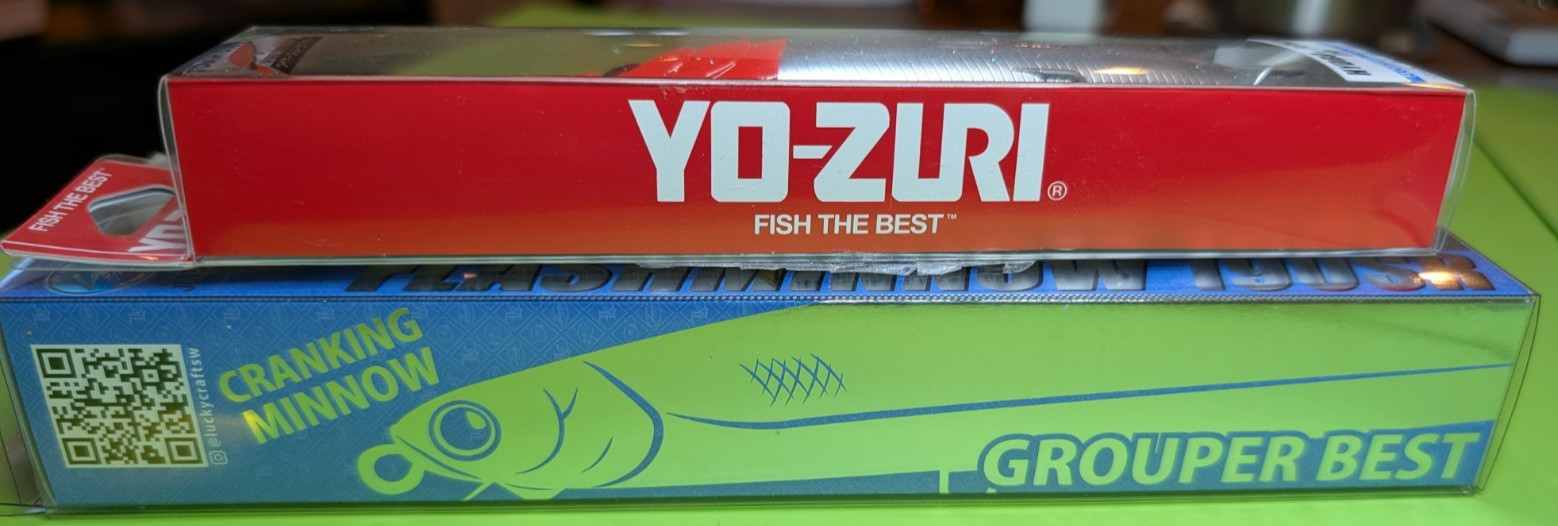 2 Saltwater Lures, Flashminnow 190SR, Yo-Zuri Hydro Pencil - Made in Japan - NEW - Image 3