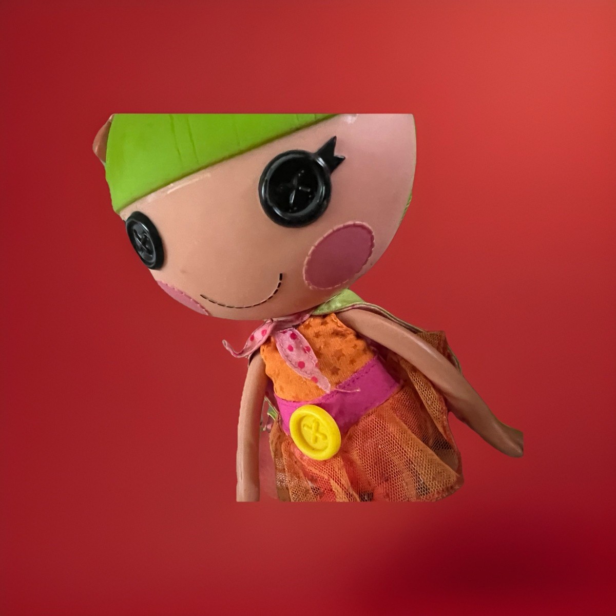 Lalaloopsy Dyna Might 13” Full Size Doll + Pet – Rare Collectible