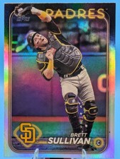 2024 Topps Update BRETT SULLIVAN #US34 Rainbow Foil Variation Padres