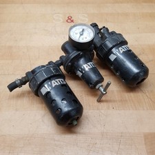 Parker L606-02B M10 Lubricator, With F602-02BJ/M5 Air filter, R119-02C Regulator