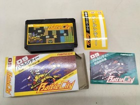 Namco Battle City Famicom Game Cartridge Unused Seal Old Stock