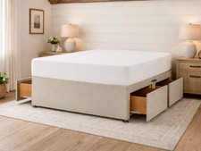 Image of CRIB5 Fire-Rated Contract Divan Bed Base | Hotels, Care Homes & HMOs