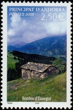 Timbre Andorre Français n°613
