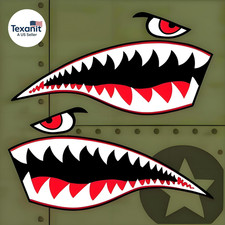 Shark Teeth Sticker Waterproof Pvc Flying Tiger Shark Mouth Decal For Kayak Ca Shark Teeth Sticker Waterproof Pvc Flying Tiger Shark Mouth Decal For Kayak Ca