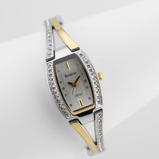 Armitron Now 75/3856TT Two-Tone Quartz Women's Watch Sz. 6 3/4" New Battery