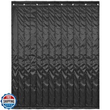 Extra Large Sound Absorbing Blanket, 96"H x 80"W Sound Dampening Curtain, Red