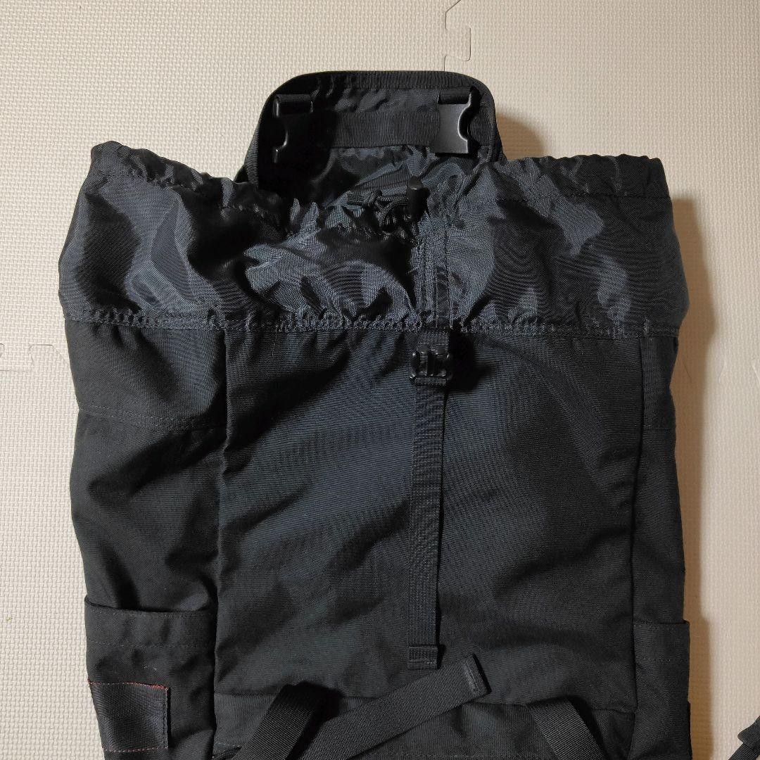 BRIEFING Black Drawstring Backpack 2Way Large Cap… - image 17