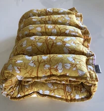 rice flax heat pad hot/cold shoulder  Back  pack Bag X Large 21x10”floral