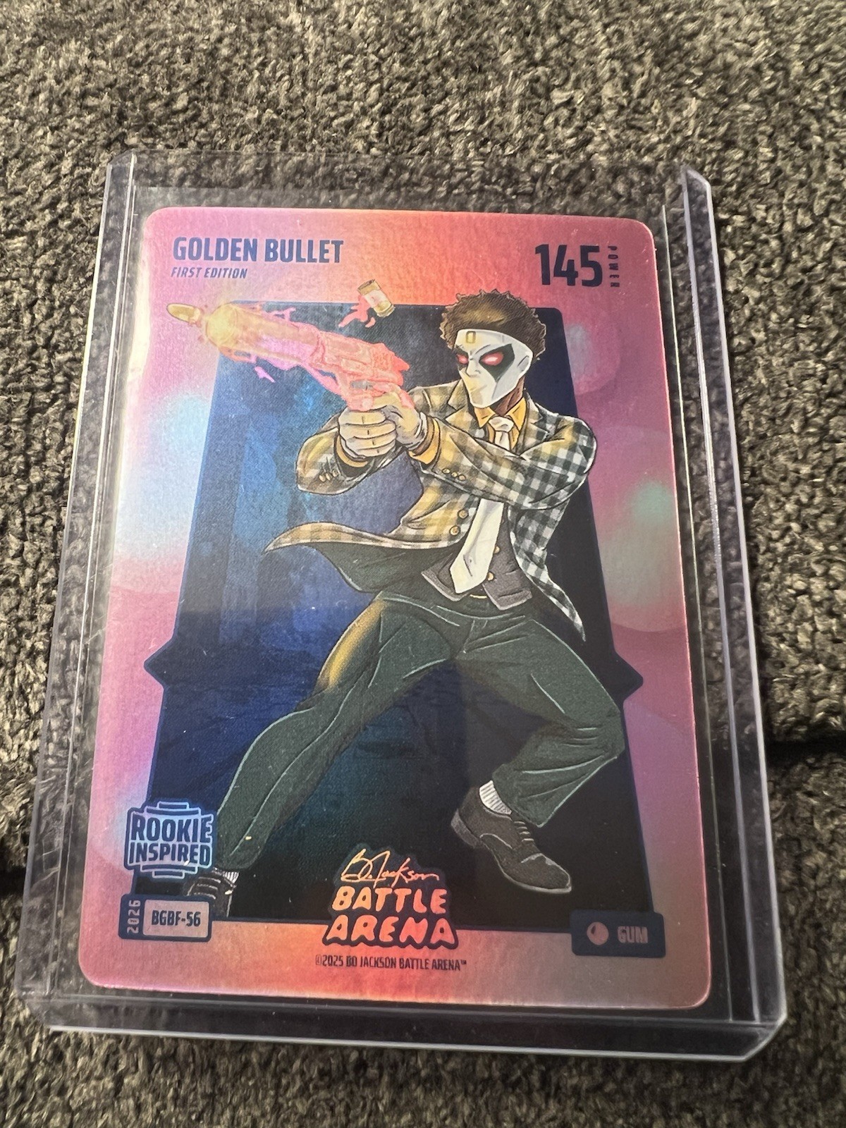 2026 Bo Jackson Battle Arena Griffey Set Golden Bullet Gum Matthew Golden