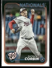 2024 TOPPS PATRICK CORBIN WASHINGTON NATIONALS #236