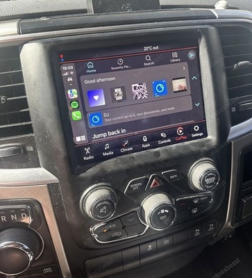 8.4'' Wireless Carplay For Dodge RAM 1500 2500 2013-2019 Stereo Radio Android 14