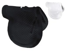 Derby Originals Shaped Wither Relief Dressage English Saddle Pad with Fleece