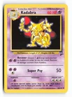 Kadabra 046/130 Base Set 2 Uncommon Pokemon TCG Vintage Card LP
