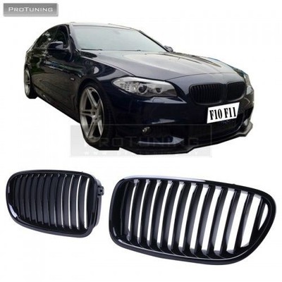 Performance Black Gloss Front grills/ Kidneys For BMW 5 ser F10 / F11