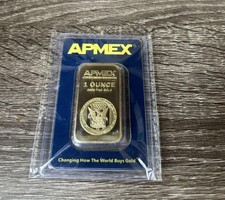 APMEX American Precious Metals Exchange 1 oz .9999 Fine Gold Bar Gold Bullion 4100.00 per troy oz