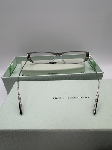 Gentle Monster x Prada 2 A02 Silver Clear (100% Authentic)