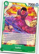 Issho OP14-021 One Piece Card Game: 500 Years in the Future Super Rare NM One...