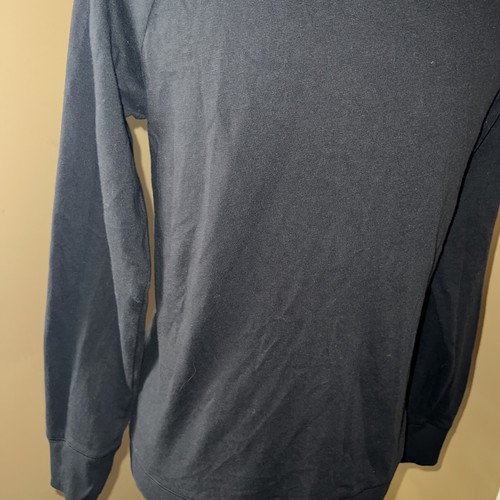 Victoria's Secret Black Long Sleeve T Shirt Women's Size M - Picture 9 of 9